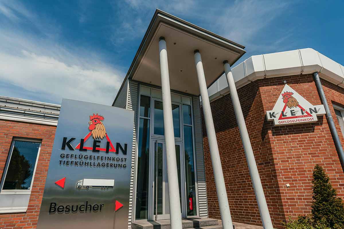 Klein GmbH & Co. KG Eingang Firmengebäude